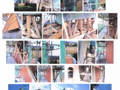 Sanierungsmaßnahmen an den Türmen im Jahr 2016