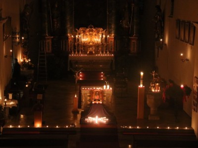 Rorate-messe in der Adventzeit